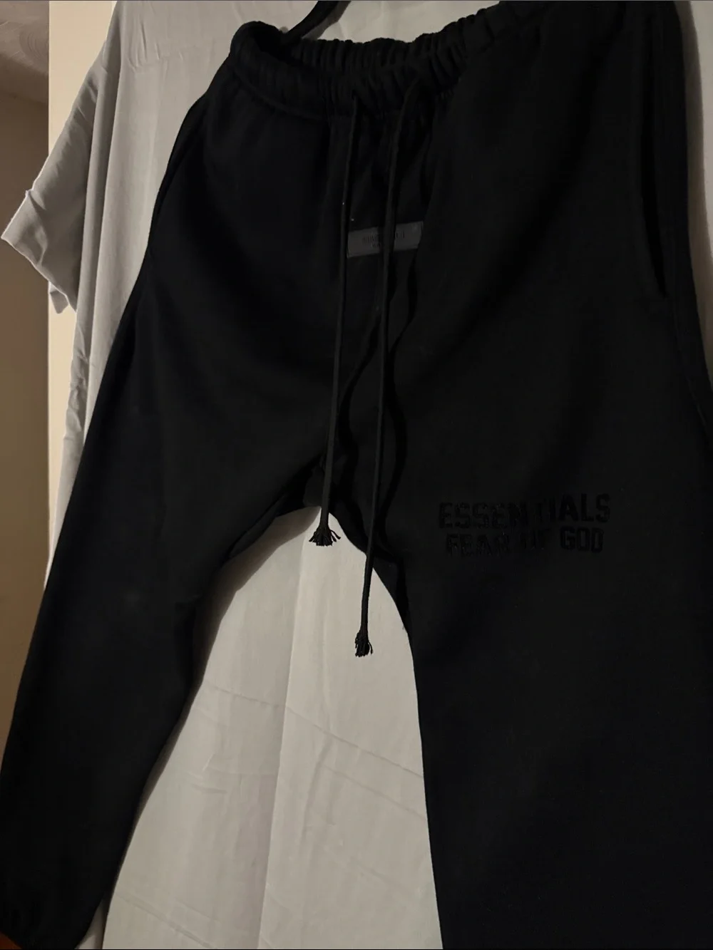Fear of God Essentials Black Jogger Sweatpants
